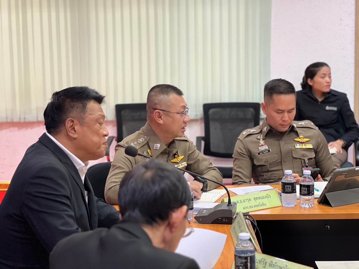 การประชุม คณะกรรมการตรวจสอบและติดตามการบริหารงานตำรวจ  (กต.ตร.) สถานีตำรวจนครบาลพหลโยธิน ครั้งที่ 2/2567